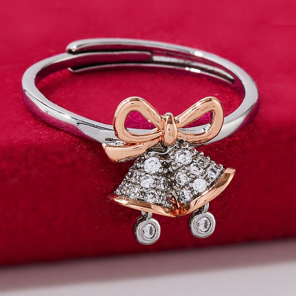 Christmas Bells ring, adjustable band, Charmed Aroma Cookies for Santa